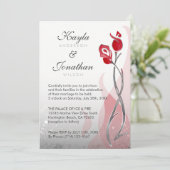 Uitnodigingen om te strijden tegen brand | Rozen m (Staand voorkant)