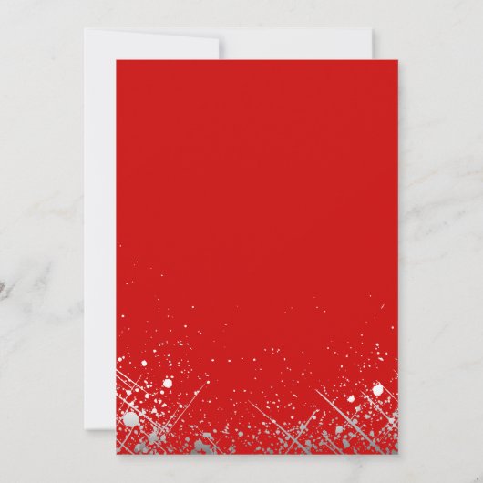 Uitnodigingen om te strijden tegen brand | Rozen m (Achterkant)