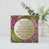 Uitnodigingen om weduwen te vernieuwen - Lilacs/gl (Staand voorkant)