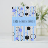 Uitnodigingen oproeppartij verpleegster (Staand voorkant)