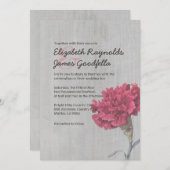 uitnodigingen tot bruiloft (Voorkant / Achterkant)