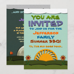 Uitnodigingen tot hereniging op dag en nacht