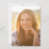 Uitnodigingen tot het afstuderen van diergeneeskun (Achterkant)