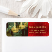 Uitnodigingen tot het indienen van een eng Hallowe Etiket (Insitu)