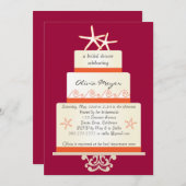 Uitnodigingen tot het uitzenden van een Starfish W (Voorkant / Achterkant)