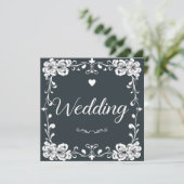 UITNODIGINGEN TROUW (Staand voorkant)