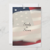 Uitnodigingen van Amerikaanse vlagweddenschappen (Achterkant)