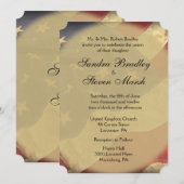 Uitnodigingen van Amerikaanse vlagweddenschappen (Voorkant / Achterkant)