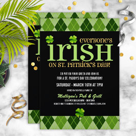 Uitnodigingen van Argyle St. Patricks Day