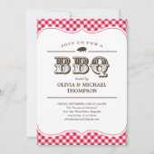 Uitnodigingen van BBQ-partijen (Voorkant)