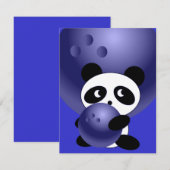 Uitnodigingen van Bowling Party (Voorkant / Achterkant)