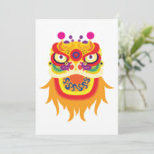 Uitnodigingen van Chinese Fortune Character (Staand voorkant)