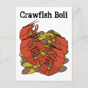 Uitnodigingen van Crawfish Boil