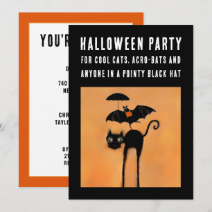 Uitnodigingen van Creative Halloween Party