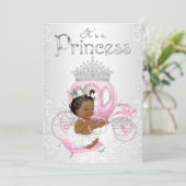 Uitnodigingen van de Afrikaanse Amerikaanse prinse (Staand voorkant)