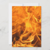 Uitnodigingen van de Baby shower BBQ (Achterkant)