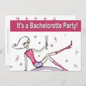 Uitnodigingen van de Bachelorette-partij (Voorkant / Achterkant)