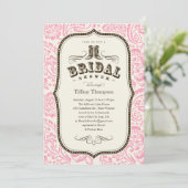 Uitnodigingen van de Bridal van het land (Staand voorkant)