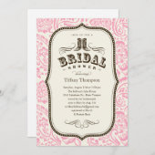 Uitnodigingen van de Bridal van het land (Voorkant / Achterkant)