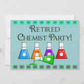 Uitnodigingen van de Chemistische Partij in ruste (Voorkant)