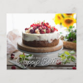 Uitnodigingen van de Elegant Birthday Cake Party (Voorkant)