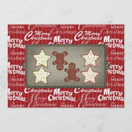 Uitnodigingen van de feestdag Cookie Baking Party