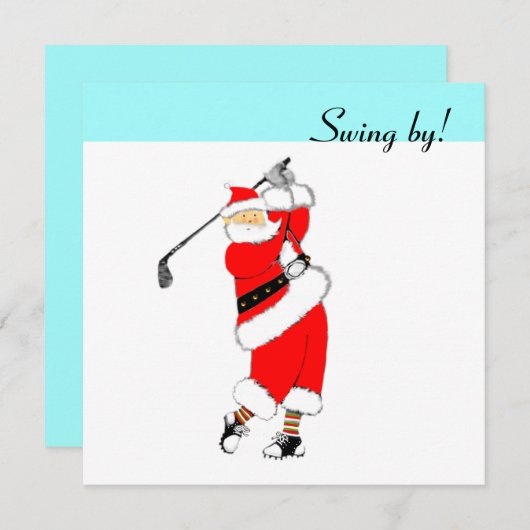 Uitnodigingen van de feestdag van de onderneming (Voorkant / Achterkant)