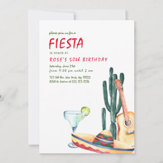 Uitnodigingen van de Fiesta-partij