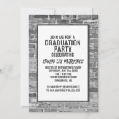 Uitnodigingen van de Graduation Party [Wit] (Achterkant)