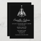 Uitnodigingen van de handelier Bachelorette (Voorkant / Achterkant)