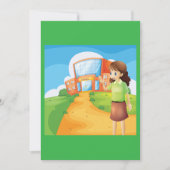 Uitnodigingen van de leerkracht op school (Voorkant)