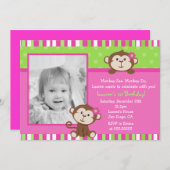 Uitnodigingen van de Maandag Partij (Voorkant / Achterkant)