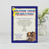 Uitnodigingen van de militaire thuispartij (Staand voorkant)