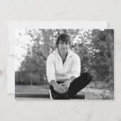 Uitnodigingen van de Opperste  Graduation Party Fo (Achterkant)