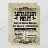 Uitnodigingen van de   partij (Voorkant / Achterkant)