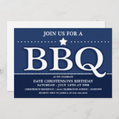 Uitnodigingen van de Partij van de Zomer BBQ (Voorkant / Achterkant)