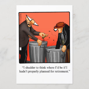 Uitnodigingen van de Partij voor de Humor bij pens