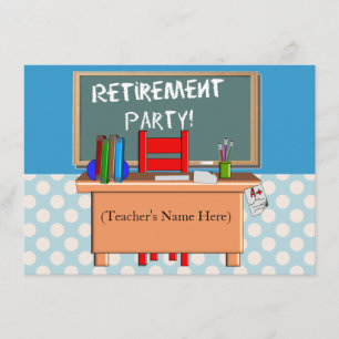 Uitnodigingen van de Partij voor Pensionering van 