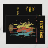 Uitnodigingen van de Partij voor Racisme (Voorkant / Achterkant)