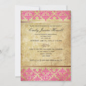 Uitnodigingen van de partij voor schade/Afstudere (Achterkant)