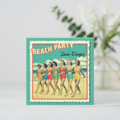 Uitnodigingen van de Partij voor Tropisch Briefkaa (Staand voorkant)