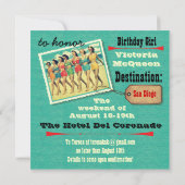 Uitnodigingen van de Partij voor Tropisch Briefkaa (Achterkant)