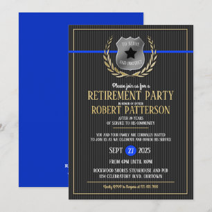 Uitnodigingen van de Pensioenpartij van politieamb