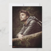 Uitnodigingen van de Scrollwork Graduation Party (Achterkant)