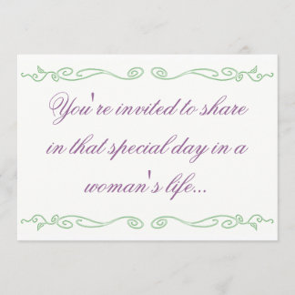 Uitnodigingen van de sterilisatiepartij