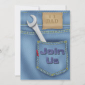 Uitnodigingen van de Vaderdag van hulpmiddelen (Voorkant)