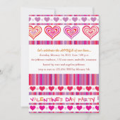 Uitnodigingen van de Valentijn van het hart en de (Voorkant)