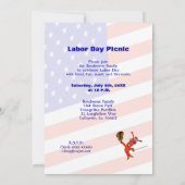 Uitnodigingen van de werkdag voor kreeften (Achterkant)