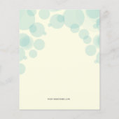 Uitnodigingen van de zomercocktail van de begrotin (Achterkant)