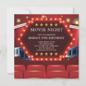 Uitnodigingen van filmfeest ter gelegenheid van zo (Voorkant)